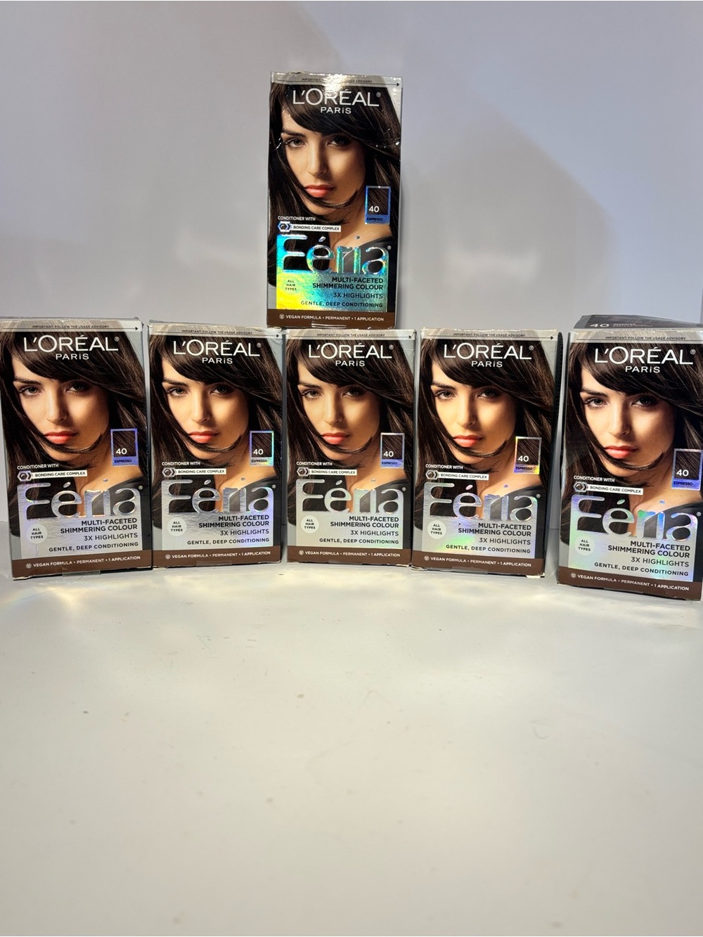 L'Oreal Feria Hair Colour Color Shade 40 Espresso-permanent Vegan